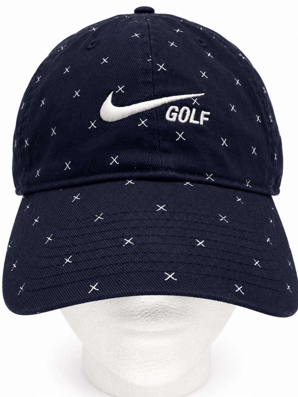 Nike Golf Heritage86 Dri-FIT Navy Cross Print Hat